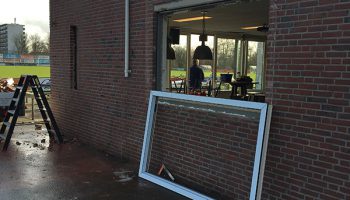 Renovatie kantine Heerenveense Boys (30-01-2018)